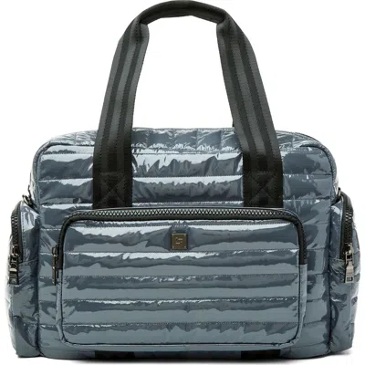 Think Royln Voyager Travel Bag In Blue