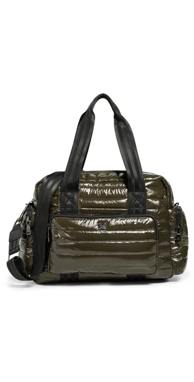 Think Royln Voyager Travel Bag Glossy Chocolate