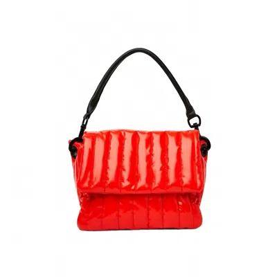 Think Royln Women's Bar Bag In Poppy Patent In Multi