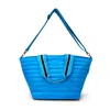 Think Royln Women's Beach Bum Cooler Bag Maxi Tote Bag In Turquoise In Blue
