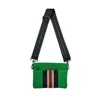 Think Royln Women's Coastal Escape 2.0 Bum Bag In Green Raffia In Multi