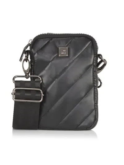 Think Royln Women's Diagonal 2.0 Cellphone Crossbody Bag In Black