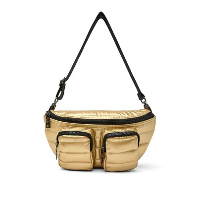 Think Royln Women's Double Down Crossbody Bag In Gold