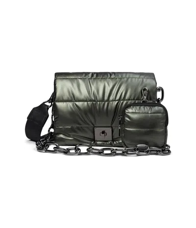 Think Royln Women's Downtown Crossbody Bag In Pearl Olive In Multi