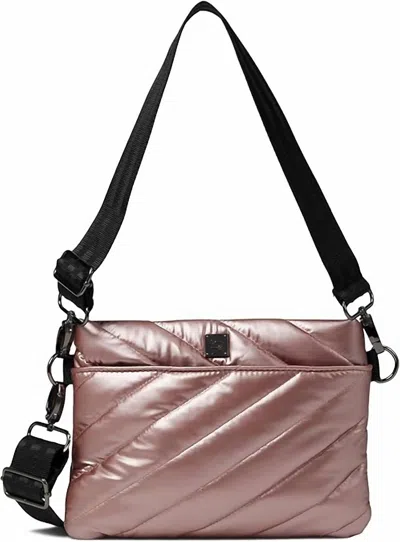 Think Royln Women's Pastel Diagonal 2.0 Bum Bag In Pearl Blush In Pink