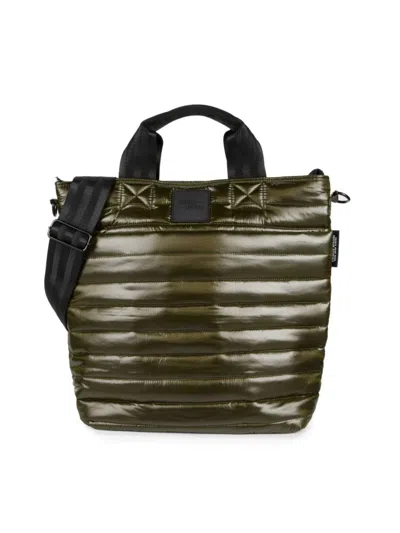 Think Royln Women's Replay Quilted Tote In Green
