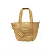 Think Royln Women's Riviera Bucket Tote In Dune Raffia In Multi