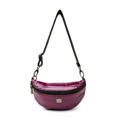 Think Royln Women's Shinning Star Crossbody Bag In Glossy Berry In Multi