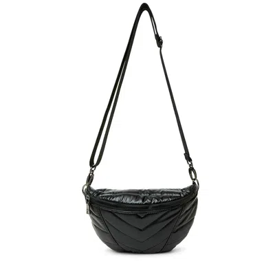 Think Royln Women's The Little Runaway Bag In Black Patent