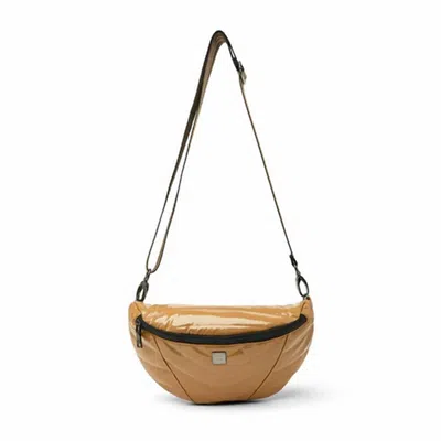 Think Royln Women's The Little Runaway Bag In Camel Patent In Multi