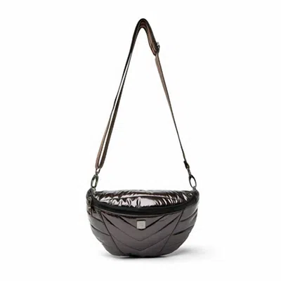 Think Royln Women's The Little Runaway Bag In Mocha Patent In Multi