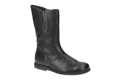 Pre-owned Think Schuhe Rento Schwarz Damen Stiefeletten Elegante Stiefelette 3-000876-0000