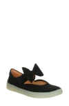 Think ! Turna Bow Sneaker In Black