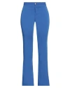 Think Woman Pants Blue Size Xs Polyester
