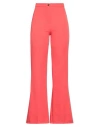 Think Woman Pants Red Size M Polyester, Elastane