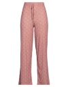 Think Woman Pants Salmon Pink Size 10 Polyamide, Elastane In Pink