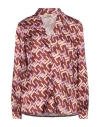 Think Woman Shirt Brown Size L Polyester