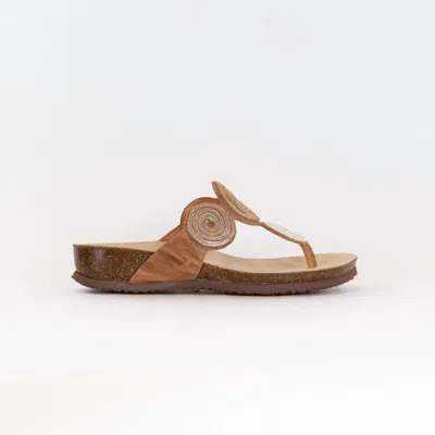 Think Women's Julia Sandal In Nude Kombi In Brown