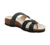 Think Women's Julia Sandals In Black Kombi 0000bk In Multi