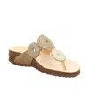 Think Women's Julia Sandals In Nude Kombi 4000nk In Multi