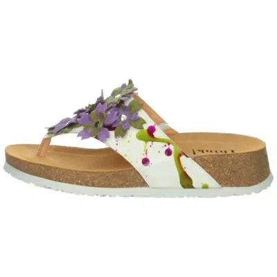 Think Women's Open-toe Sandal In Matcha Kombi