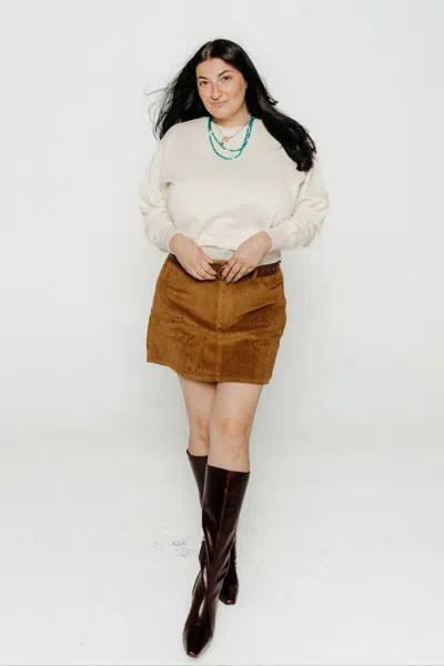 Thinking Mu Bird Jodie Sweatshirt In White