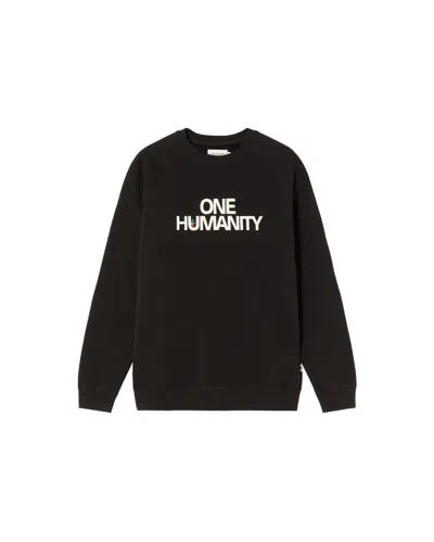 Thinking Mu Black One Humanity Sweatshirt