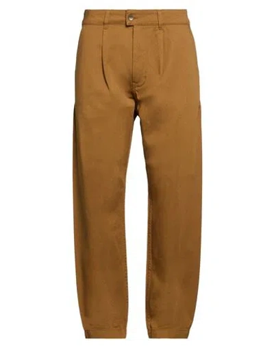Thinking Mu Man Pants Camel Size 30 Cotton In Brown