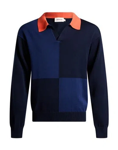 Thinking Mu Man Sweater Midnight Blue Size M Organic Cotton