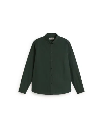 Thinking Mu Men's Ant Dark Green Checkered Shirt In Multi