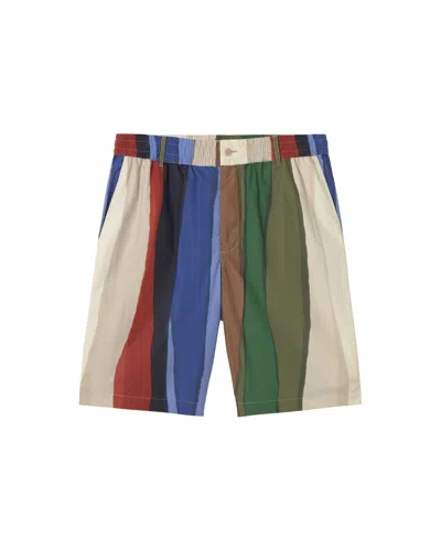 Thinking Mu Men's Bermuda Multicolor River Gasper