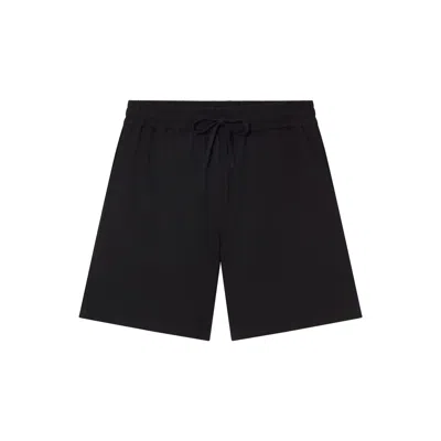 Thinking Mu Men's Black Henry Bermuda Shorts