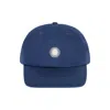 Thinking Mu Men's Blue Navy Contrast Chris Cap In Blue
