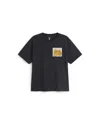 Thinking Mu Men's Blue Straw Camp Aaron T-shirt In Black