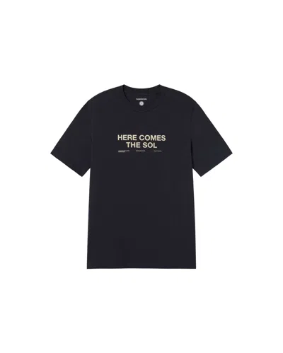 Thinking Mu Men's Blue Zach Navy Classic Sun T-shirt
