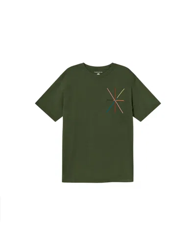 Thinking Mu Men's Green Vertex T-shirt
