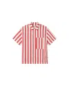 Thinking Mu Men's Kurt Red Striped Shirt