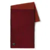 Thinking Mu Men's Red Wool Ghede Scarf In Red