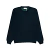 Thinking Mu Men's Sweater  Navy Casita Seth Knitted In Blue