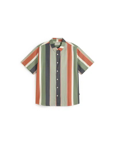 Thinking Mu Men's Tom's Multicolor Striped Shirt