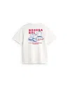 Thinking Mu Men's White Aaron Sun Cellar T-shirt In White