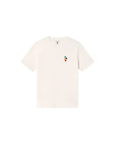 Thinking Mu Men's White Bubbles T-shirt