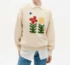 Thinking Mu Metamorphosis Crewneck Sweatshirt In Ivory