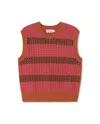 Thinking Mu Women's Aria Multicolor Knitted Vest