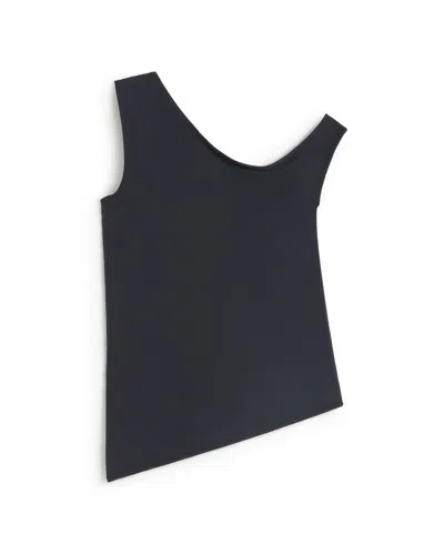 Thinking Mu Women's Black Asymmetrical Top Zohar