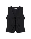 Thinking Mu Women's Black Top Elise In Black