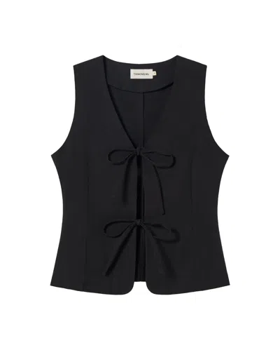 Thinking Mu Women's Black Top Elise