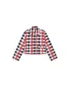 Thinking Mu Women's Check Cheshire Astrid Jacket In Multi