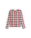 Thinking Mu Women's Check Cheshire Brisa Top In Multi
