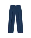 Thinking Mu Women's Cirila Cupro Blue Pants In Blue